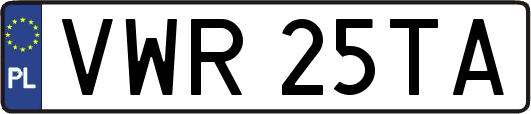 VWR25TA