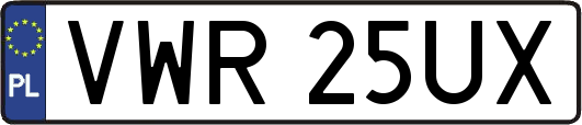 VWR25UX