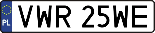VWR25WE