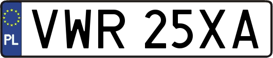 VWR25XA