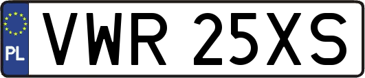 VWR25XS