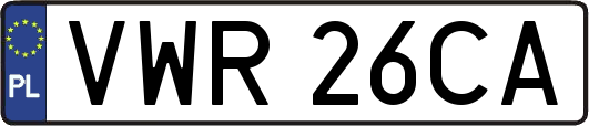 VWR26CA