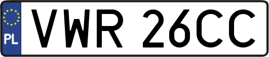 VWR26CC