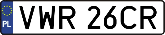 VWR26CR
