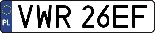 VWR26EF