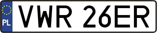 VWR26ER