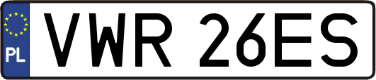 VWR26ES