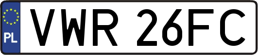 VWR26FC