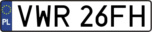 VWR26FH
