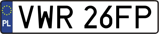VWR26FP