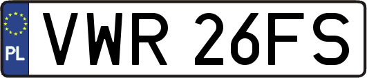VWR26FS