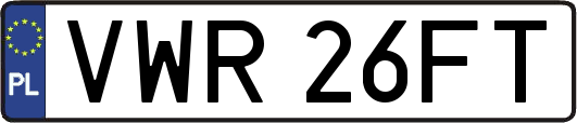 VWR26FT