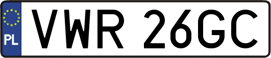 VWR26GC