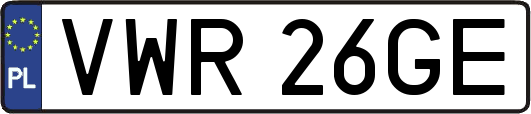 VWR26GE
