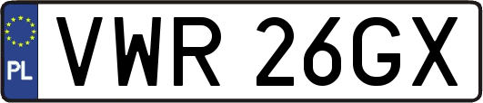 VWR26GX