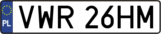 VWR26HM