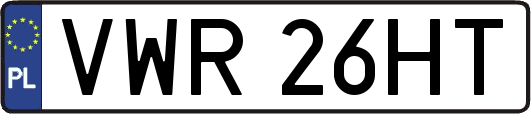 VWR26HT