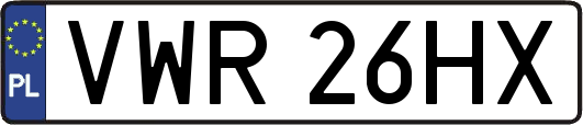 VWR26HX