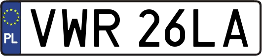 VWR26LA