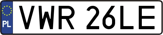 VWR26LE
