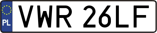 VWR26LF