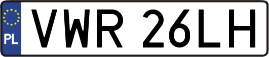 VWR26LH