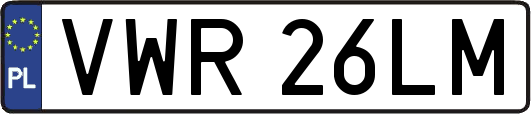 VWR26LM