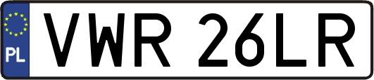 VWR26LR