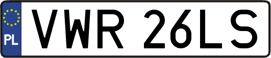 VWR26LS