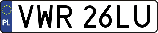 VWR26LU