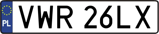 VWR26LX