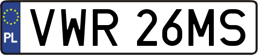 VWR26MS