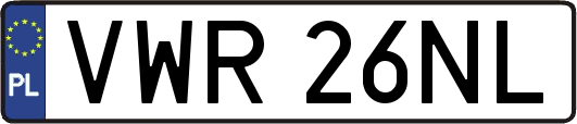 VWR26NL