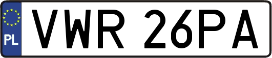 VWR26PA