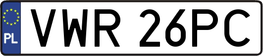 VWR26PC