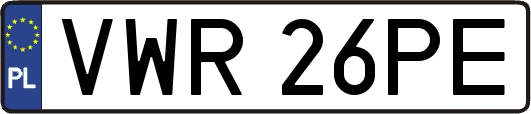 VWR26PE