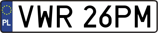 VWR26PM