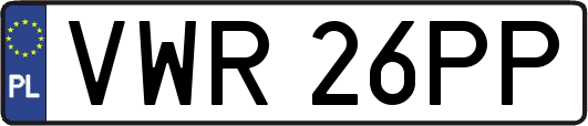 VWR26PP