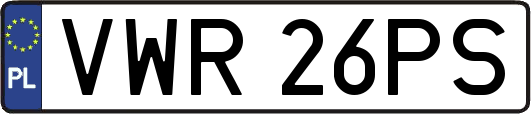 VWR26PS