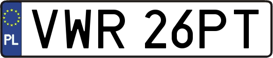 VWR26PT