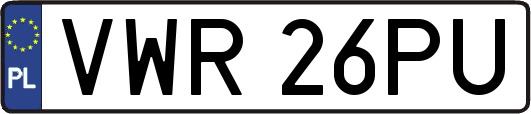 VWR26PU