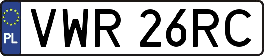 VWR26RC