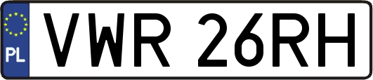 VWR26RH