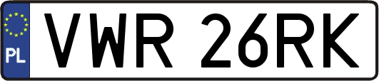 VWR26RK