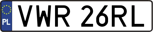 VWR26RL