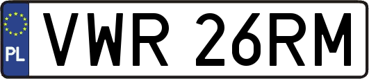 VWR26RM