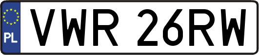 VWR26RW
