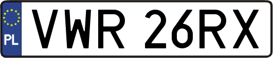 VWR26RX