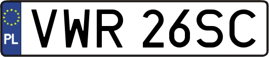 VWR26SC