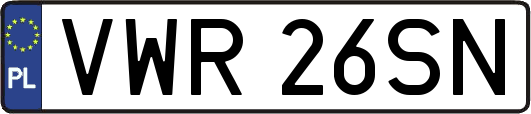 VWR26SN